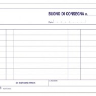 BLOCCO BUONI DI CONSEGNA 33 FOGLI 6267C0033 3 COPIE