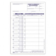 BLOCCO ACQUISTO CARBURANTE 13 FOGLI 6344N9800