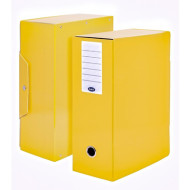 CARTELLA CON BOTTONE GIALLO D12 7776F4000