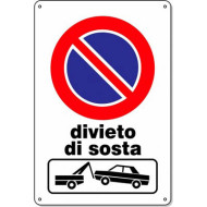 CARTELLO PVC 3A DIVIETO SOSTA CC05