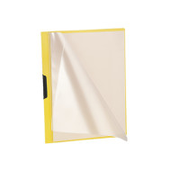 CARTELLINA CON CLIP IN LINEA GIALLO 40547 PZ5