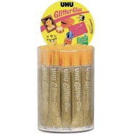 COLLA GLITTER UHU 20ML P24 ORO