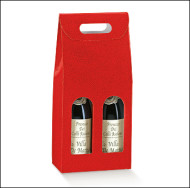 SCATOLE 2 BOTTIGLIE OPZ1 38028 ROSSO