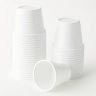 BICCHIERI PLASTICA 80CC PZ50 012725