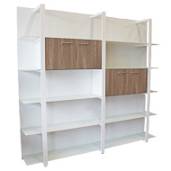 BOISERIE QUADRIFOGLIO RIPAINO IN VETRO ANTA OLMO