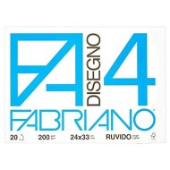 BLOCCO FABRIANO F4 24x33 PZ 1 RUVIDO