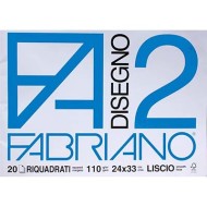 BLOCCO DA DISEGNO FABRIANO PZ1 F2 24X33 LISCIO