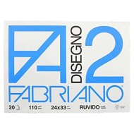 BLOCCO DA DISEGNO FABRIANO PZ1 F2 24X33 RUVIDO