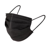 MASCHERA CHIRURGICA NERA PZ10 TYPE II EN14683 ISO9001 13845  | Pianeta Cancelleria