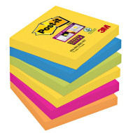 BLOCCO POST-IT 654 PLAY PZ 6 SUPER STICKY