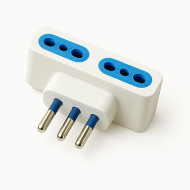 ADATTATORE MULTIPLO 16A E262 CFG BIANCO