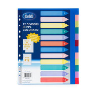 DIVISORI IN PPL COLORATI 12 BUFFETTI 7805P1200