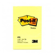 BLOCCHI POST-IT 656 PZ12 23430 76x51 GIALLO 10052