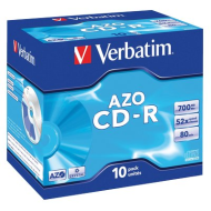 DISCHI CD-R VERBATIM PZ10 TASSA SIAE INCLUSA 43325 60417