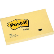 BLOCCO POST-IT 655 PZ12 22903 76x127 GIALLO 10047