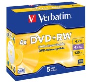 DVD+RW VERBATIM PZ5 43285 60434