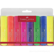 EVIDENZIATORE TEXLINER FABER PZ 6+2 ASSORTITO 154862-154662