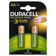 BATTERIE RICARICABILI DURACELL STILO HR06B2