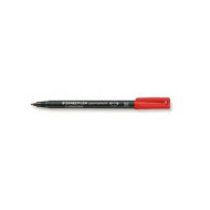 PENNARELLO STAEDTLER LUMOCOLOR ROSSO MEDIO  PZ10 317-2 31075