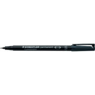 PENNARELLO STAEDTLER LUMOCOLOR NERO SUPERFINE PZ10 3139 31066