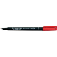 PENNARELLO STAEDTLER LUMOCOLOR ROSSO SUPERFINE PZ10 313 31067