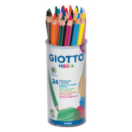 PASTELLI GIOTTO MEGA BARATTOLO PZ24 519700   30684