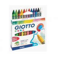 PASTELLI GIOTTO CERA PZ24 x 6