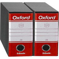 REGISTRATORE OXFORD G81 ROSSO