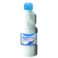 TEMPERA ACRILICA GIOTTO 500ML BIANCO