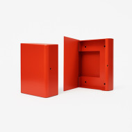 CARTELLA PROGETTO IN LINEA H4 1904L PLASTIFICATA ROSSO 40688