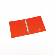 COPERTINA AD ANELLI IN LINEA D40 ROSSO 40577