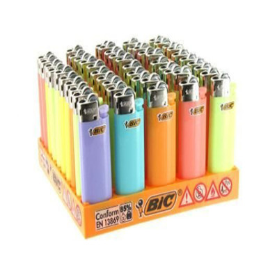 Bic Mini Accendini scatola da 50 accendini Vari Colori