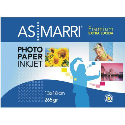 CARTA FOTOGRAFICA AS MARRI 13X18 CM 265GR COD.9175 | Pianeta Cancelleria